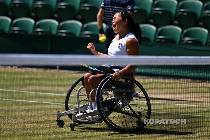 Yui Kamiji of Japan — 2026 Wimbledon