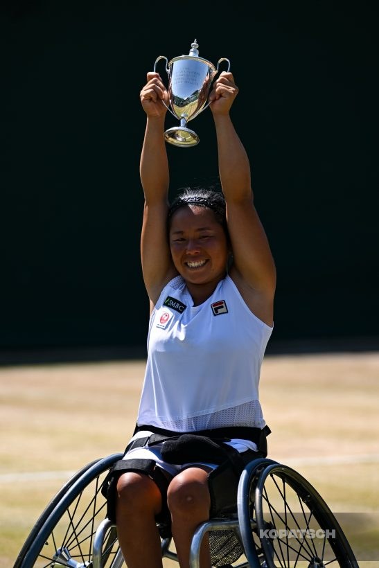 Yui Kamiji of Japan — 2026 Wimbledon