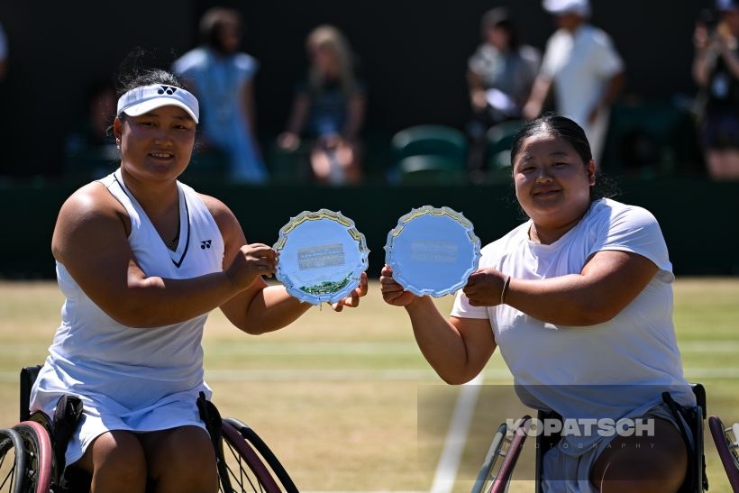 Xiaohui Li of China and Zhang Qian Wei of China — 2026 Wimbledon