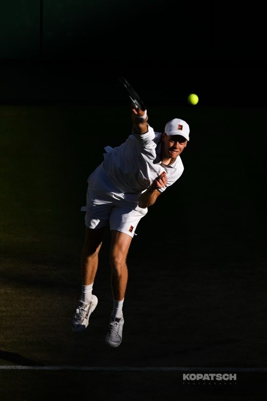 Jannik Sinner of Italy — 2026 Wimbledon